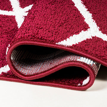 Tumbling Blocks Modern Geometric Area Rug 2